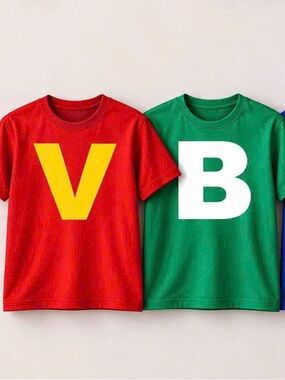 Color Short Sleeve Graphic Tees